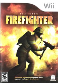Real Heroes: Firefighter Wii US box art